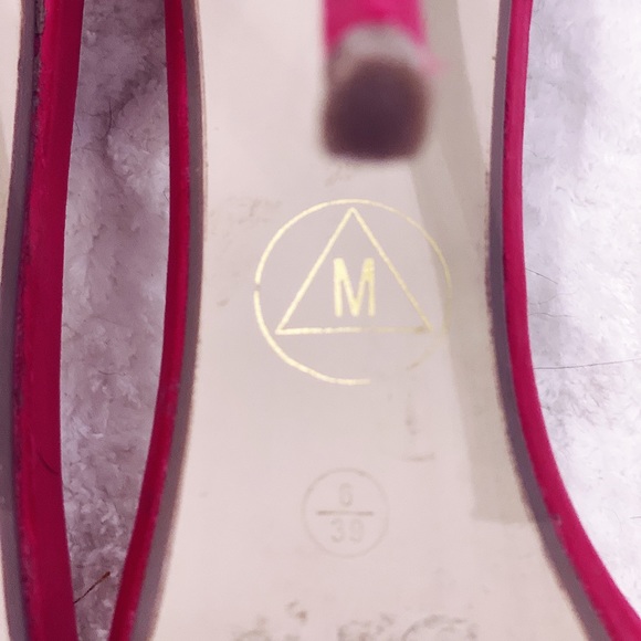 Hot Pink Strappy Open Toe Stilettos - Picture 9 of 9